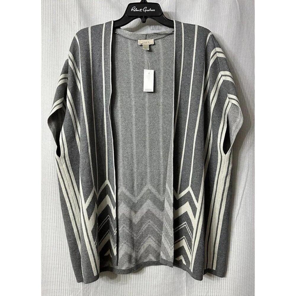 NWT LOFT Ann Taylor Womens Short Sleeve Open‎ Front Cardigan Sweater Size M/L